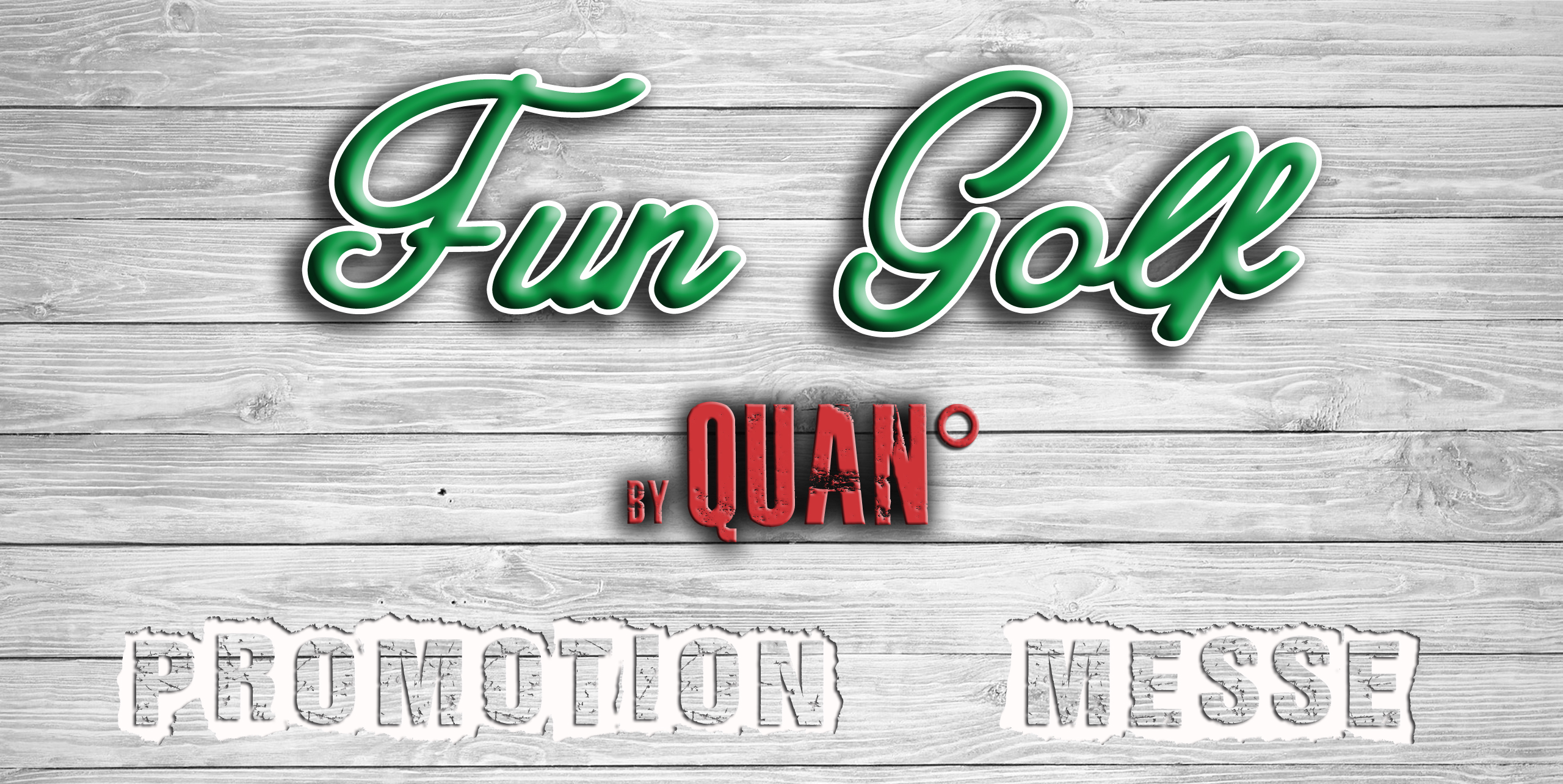 Einmalige Fun Golf Bahnen für Ihre nächste Promotion, Werbeaktion oder Messe, ob als Adventuregolf, Schwarzlichtgolf oder Fußballgolf